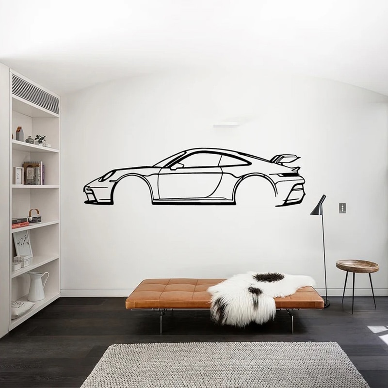 

Виниловая наклейка Car Silhouette Sports Cars G152