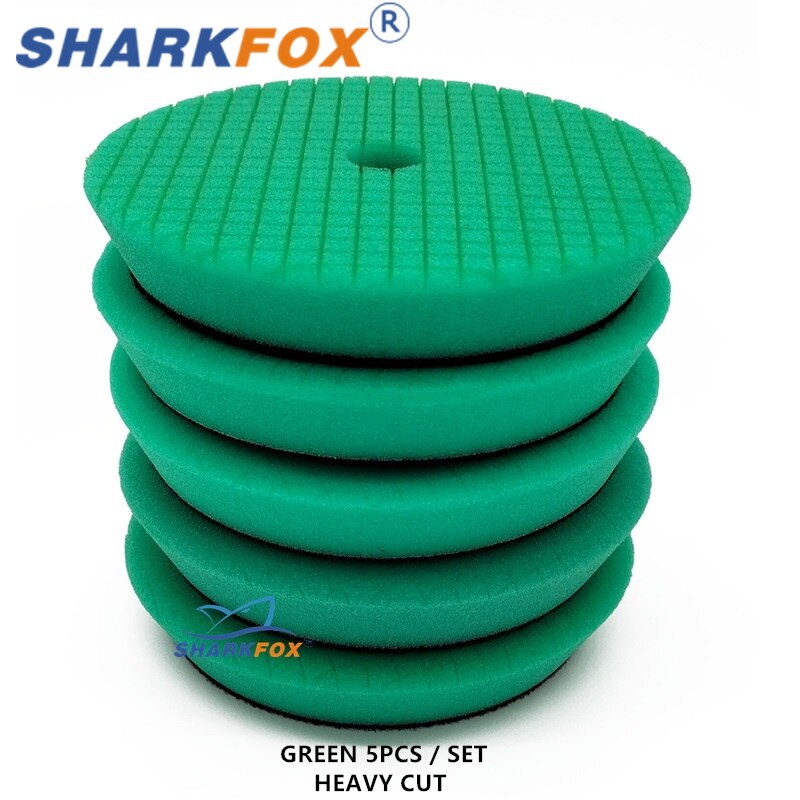 

Полировальный диск Sharkfox, самоклеящаяся Губка для полировки автомобиля, 3/3/8 дюймов, с адаптером