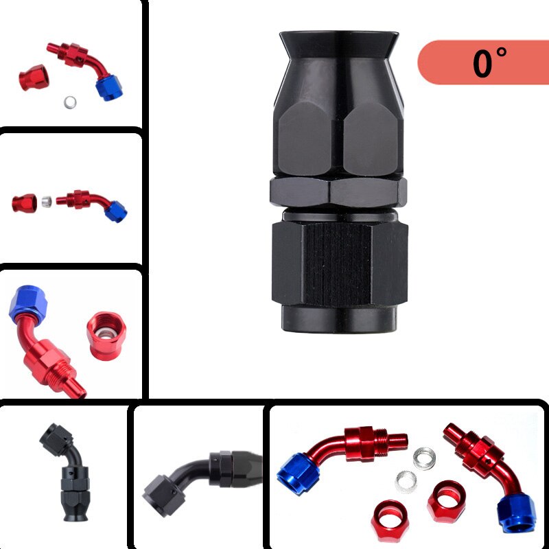 

Поворотные концевые фитинги PTFE AN4 AN6 AN8 AN10