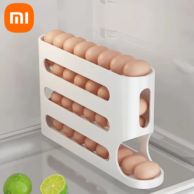 

MIJIA 4-х уровневый вращающийся органайзер для яиц