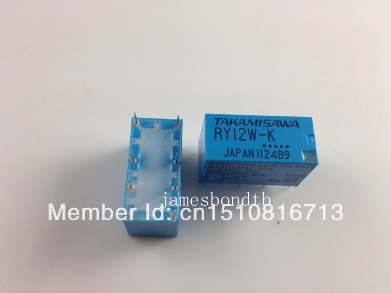 

Реле TAKAMISAWA RY12W-K 12В 10шт