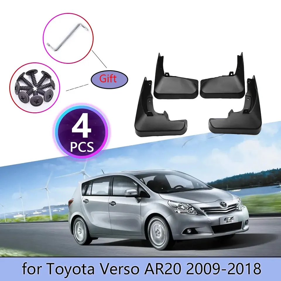 

Брызговики для Toyota Verso AR20, 2009, 2010, 2011, 2012, 2013, 2014, 2016, 2017, 2018