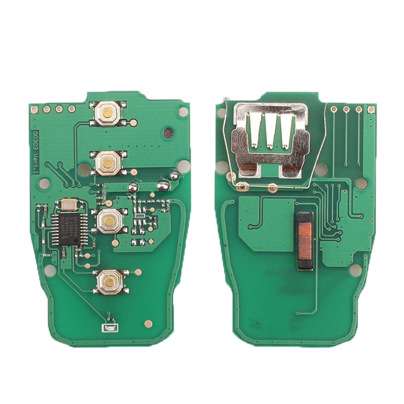 

Jingyuqin 5 шт. 315/434/868 МГц 8T0 959 754C для Audi A4l A3 A4 A5 A6 A8 Quattro Q5 Q7 A6 A8 3 кнопочного управления