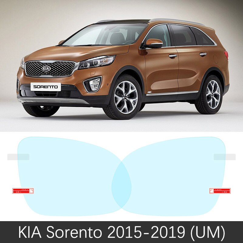 

Для Kia Sorento XM UM Prime R 2010 ~ 2019 полное покрытие зеркало заднего вида непромокаемая противотуманная пленка аксессуары 2014 2015 2016 2017 2018