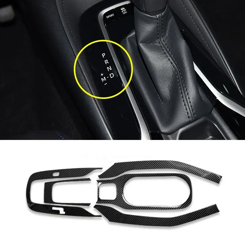 

Для Toyota Corolla E210 2019 2020 2021 2022 2023 2024 гибридная автомобильная панель переключения передач из нержавеющей стали, накладка, аксессуары