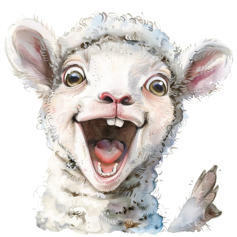 

Настенные наклейки Funny Sheep