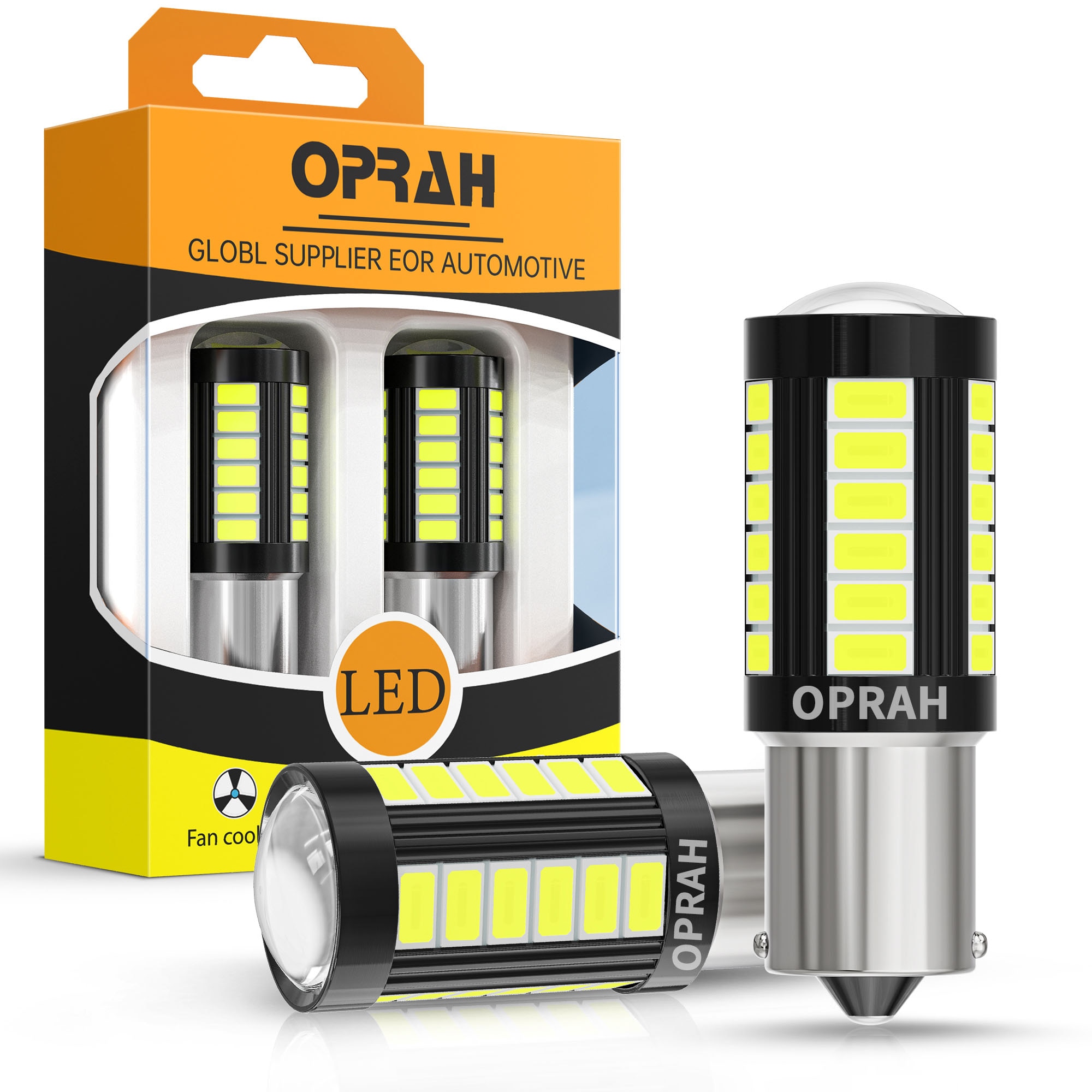 

Oprah 2x 12V 24V Canbus 1156 BAU15S BA15S P21W BAY15D 1157 LED 33 шт. 5630 SMD 7440 W21W T20 Для авто грузовика задний указатель поворота