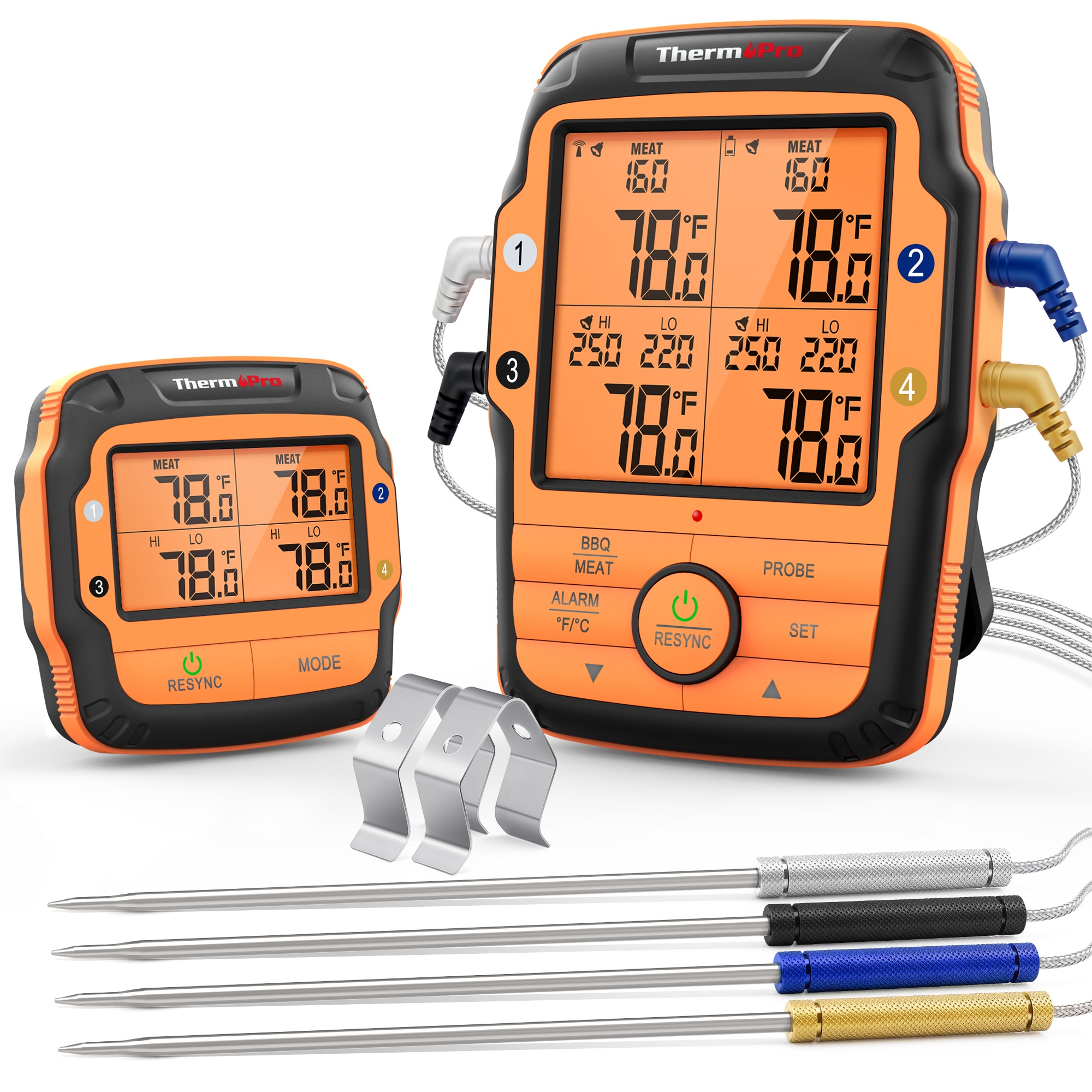 

ThermoPro TP27C Беспроводной Термометр 4 Зонда