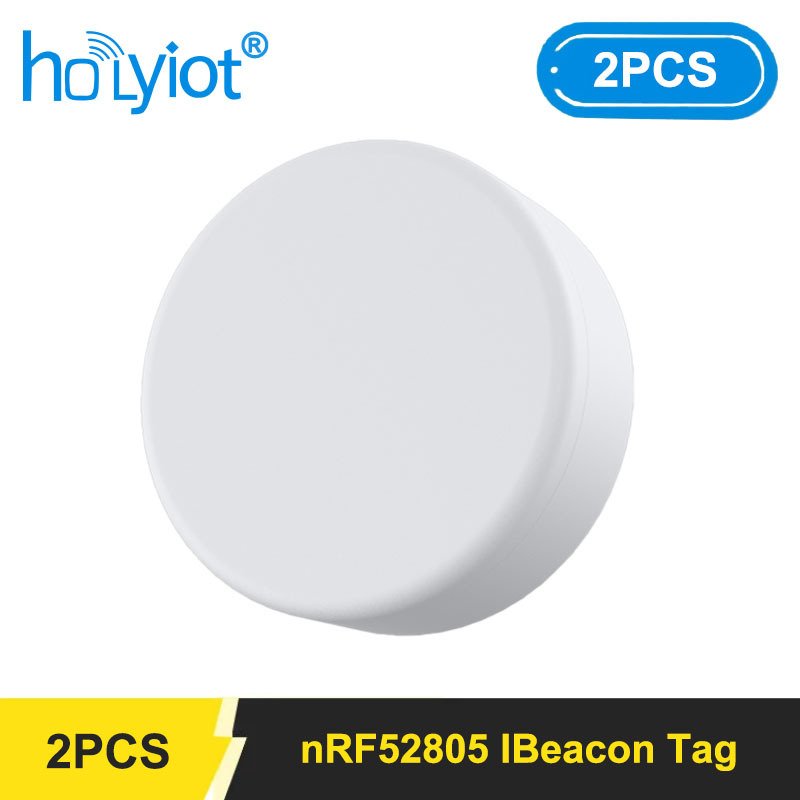 

2 шт. IP67 Водонепроницаемый Bluetooth Маяк nRF52805 большой емкости батарея IoT модуль внутреннее позиционирование Eddystone ibeacon умный дом