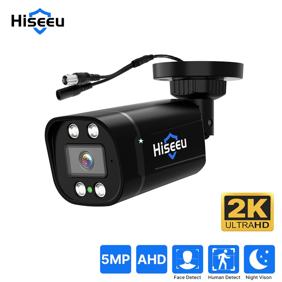 

Hiseeu 5MP AHD камера для домашнего видеонаблюдения