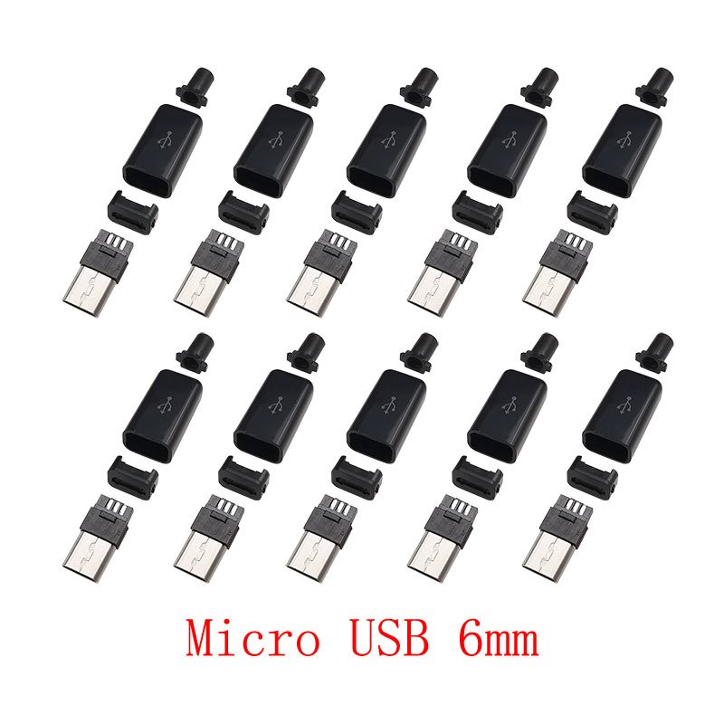 

LOCHEUK Micro USB 5-контактный разъем для пайки 10 шт.