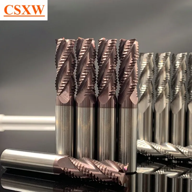 

CSXW Вольфрамовая сталь фреза для черновой обработки 4-20 мм