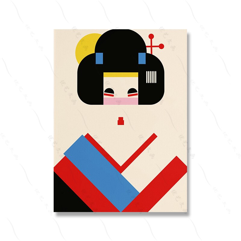 

Настенный постер Geisha Girl