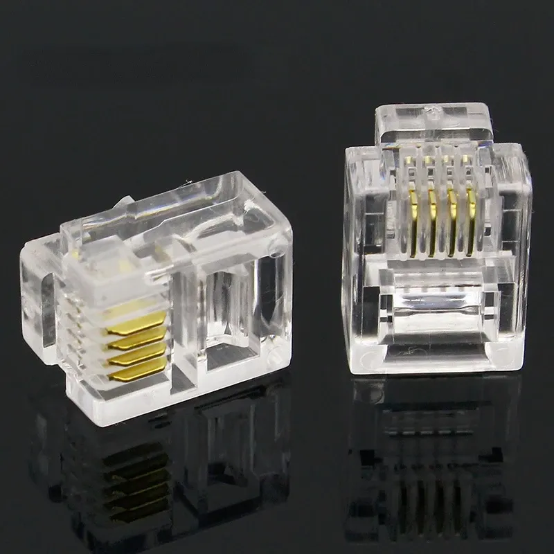

FAMCDI 4Pin 4P4C разъём RJ10