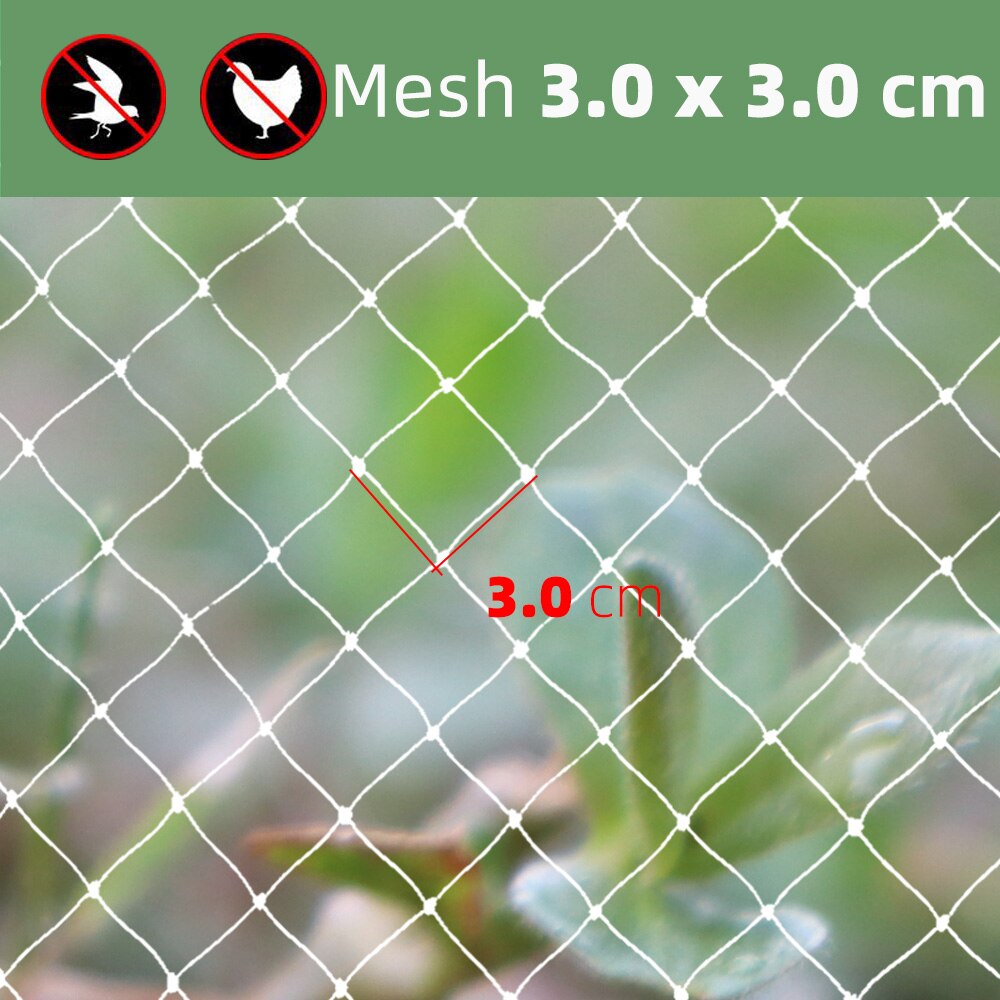 

Нейлоновая садовая сетка против птиц 1x1-20 м