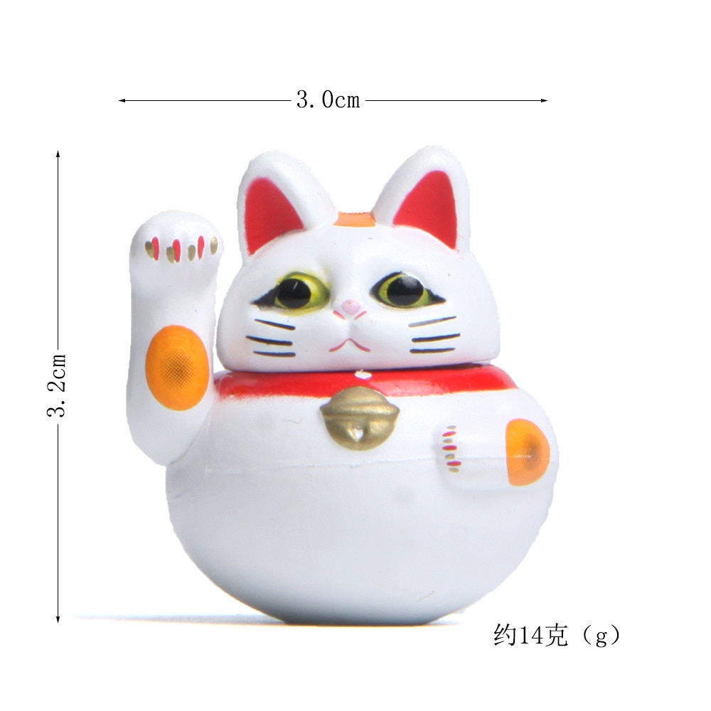 

Японская фигурная кошка из канифоли
