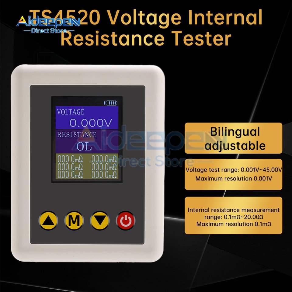 

Aideepen TS4520 Тестер внутреннего сопротивления напряжения