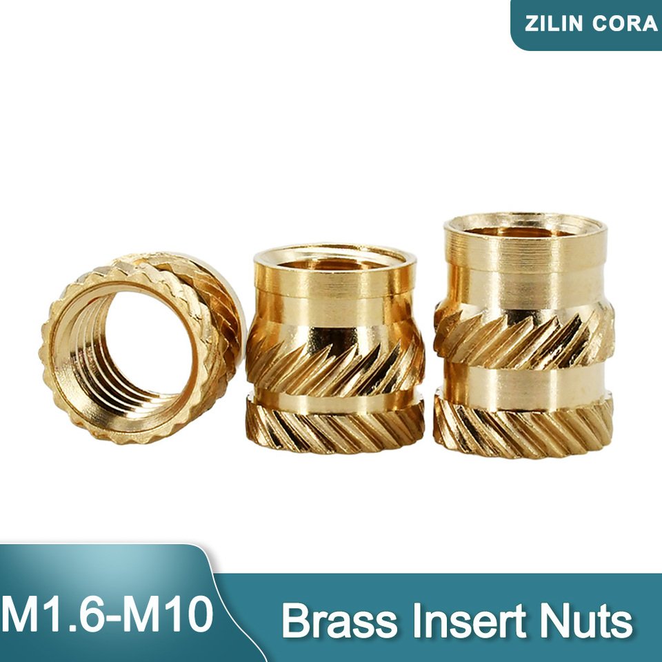 

Латунные гайки с тепловой вставкой ZILIN CORA М1.6-М10