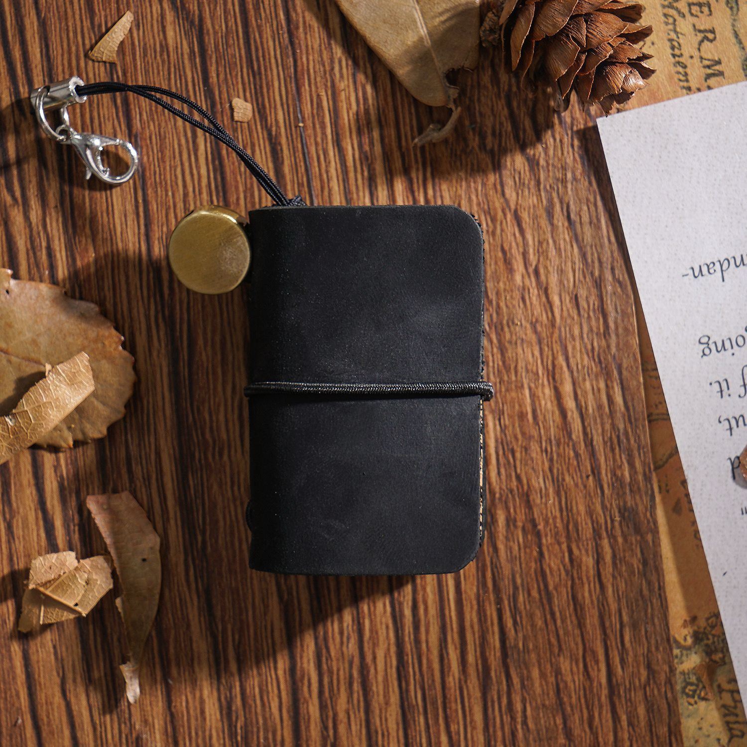 

RAYSLIN мини-блокнот из кожи 48x32mm