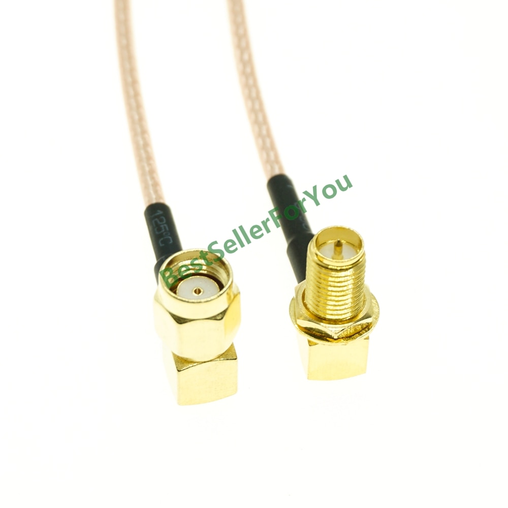

Кабель RG316 LZQLY SMA-RP SMA 90 градусов