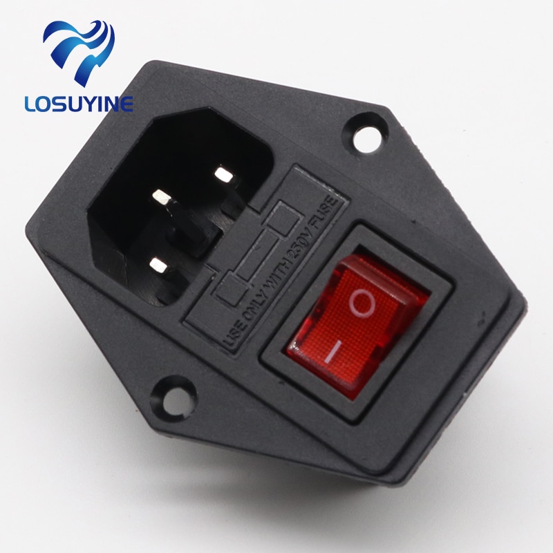 

LOSUYINE 3-контактная розетка с выключателем