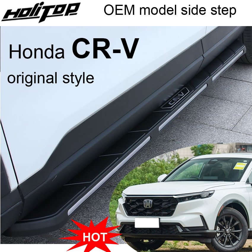 

Горячая подножка для ножной педали, боковая подножка для Honda CR-V CRV 2023 2024 2025, японский OEM-дизайн, бесплатное сверло, простая установка