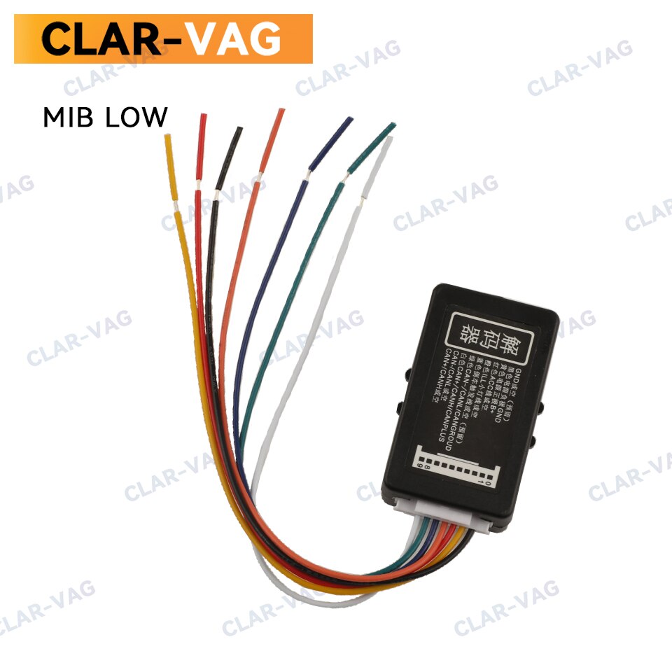 

Эмулятор эмулятора для MIB PQ RCD360 RCD330 Plus 7-линейный декодер для VW Golf Jetta MK5 MK6 Passat Touran