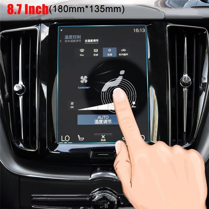 

Автомобильная навигация GPS Защита экрана закаленная пленка для Volvo S90 XC60 XC90 XC40 2016 2017 2018 2019 V90 V60 8,7 дюймов