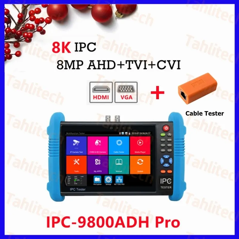 

Тестер IP-камер TahLiTech IPC 9800 Pro