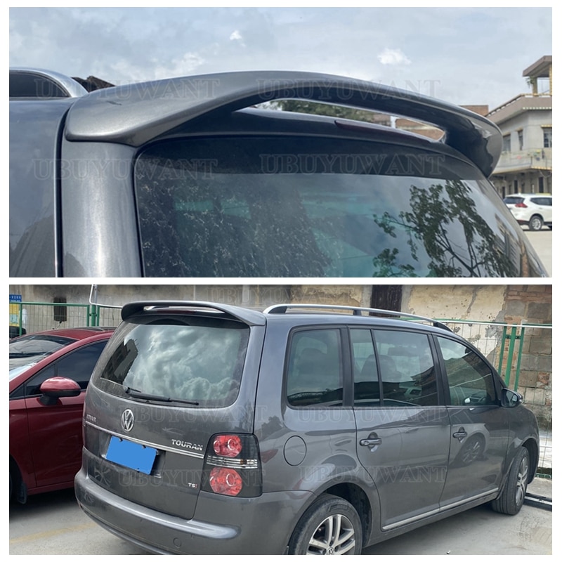 

Спойлер для Touran 2009-2014, спойлер Volkswagen Touran, АБС-пластик, цвет заднего крыла автомобиля, задний спойлер