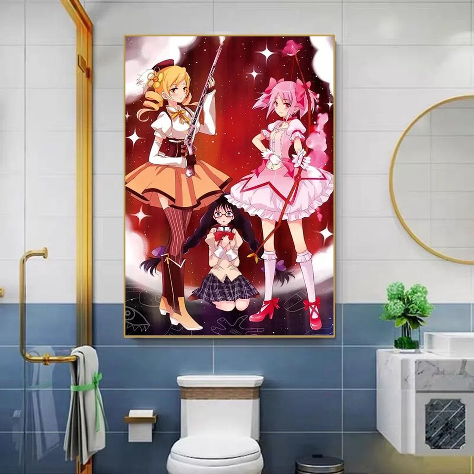

Плакат Puella Magi Madoka Magica MINISO