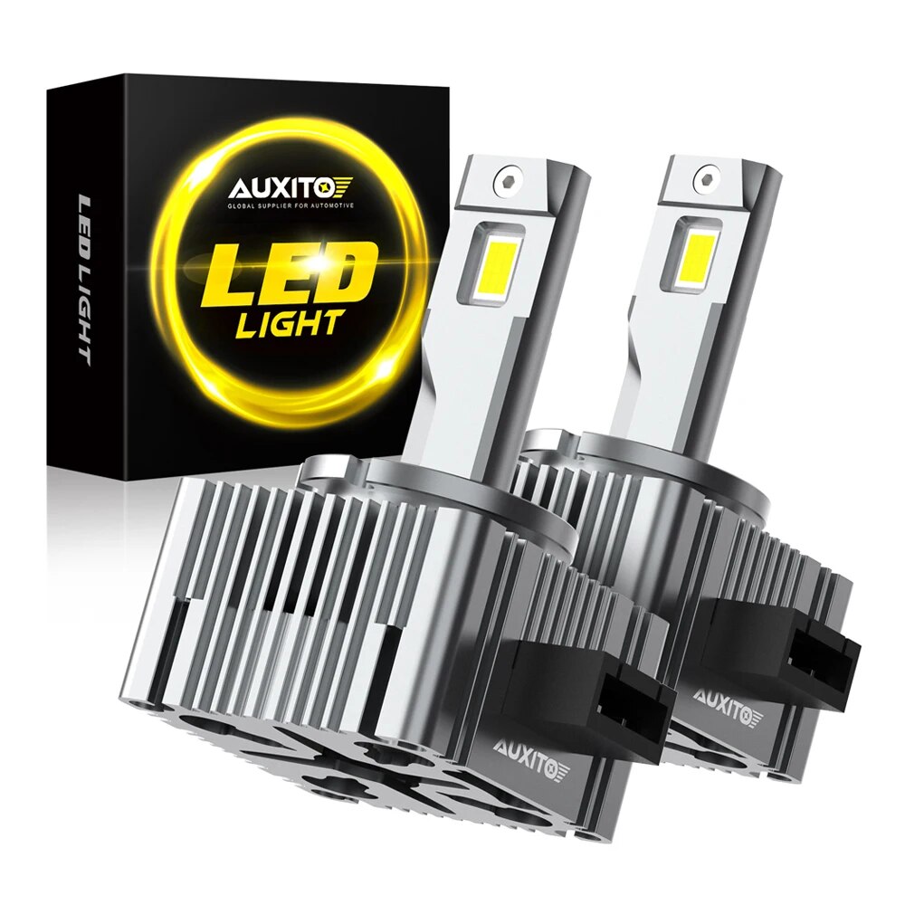 

AUXITO 2 шт. D3S D1S LED 120 Вт 30000LM Лампы для фар Canbus Автомобильная лампа D2S D4S 6000K Cool Super Bright Plug and Play