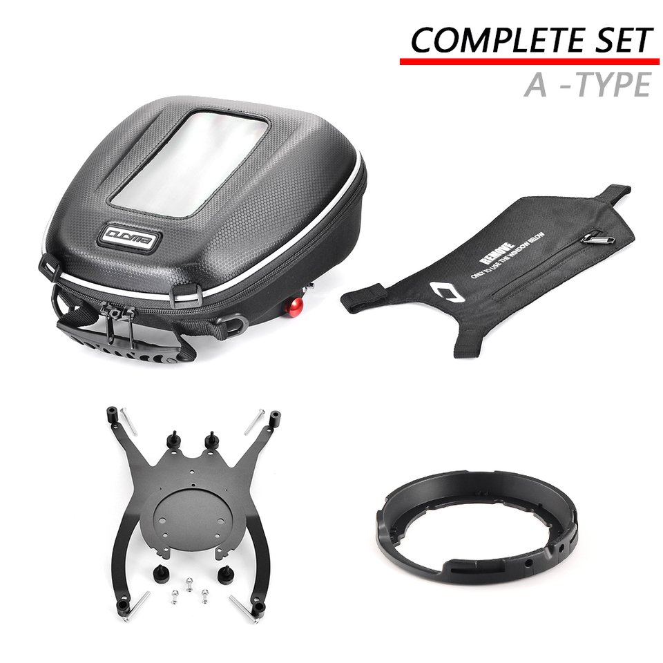 

Для BMW F650GS F700GS F800GS 2008-2017 мотоциклетная сумка на бак, водонепроницаемый рюкзак F700 F800 GS Adventure Quick Lock Flange