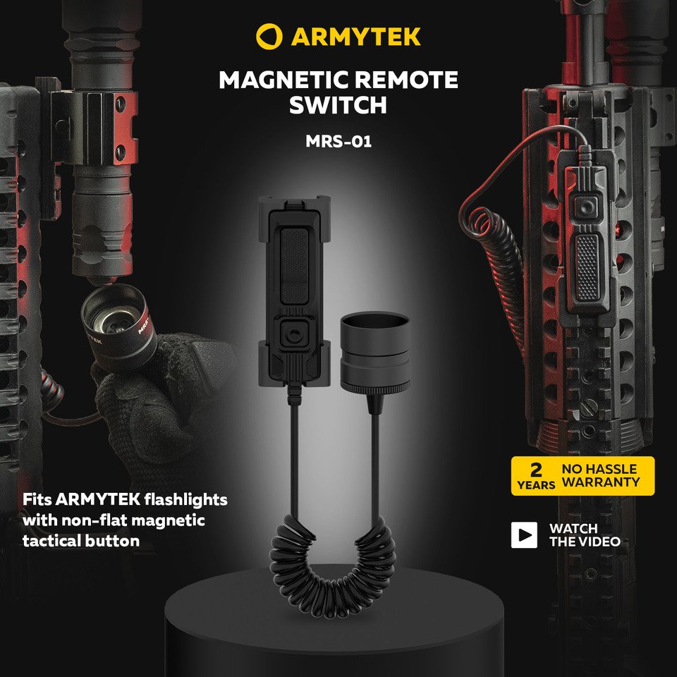 

Удаленный переключатель Armytek MRS-01 для тактических фонариков