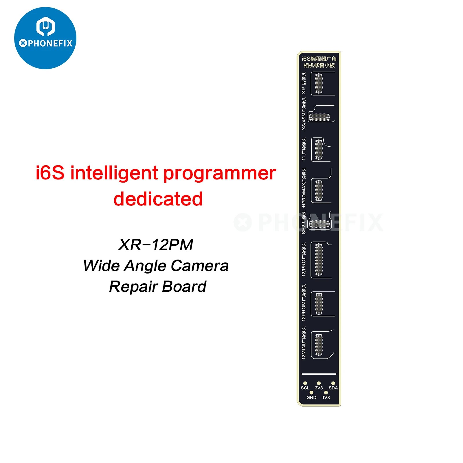 

Программатор i2C I6S, гибкий кабель для ремонта задней камеры для IPhone, запасные части для камеры REMOVE, импортное сообщение для камеры, ПРЕДУПРЕЖДЕНИЕ