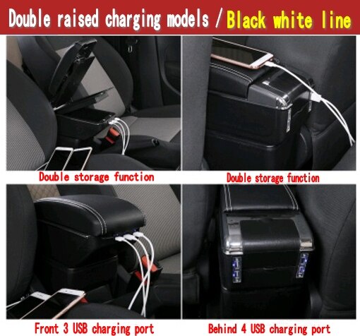 

Подлокотник для Chevrolet Aveo Sonic Lova T250 T255 T300, центральный подлокотник с подстаканником и USB