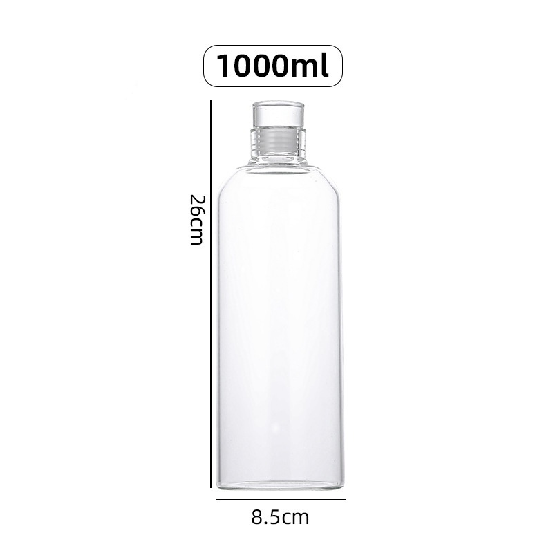 

Стеклянная бутылка для воды Borosilicate 300-1000 мл