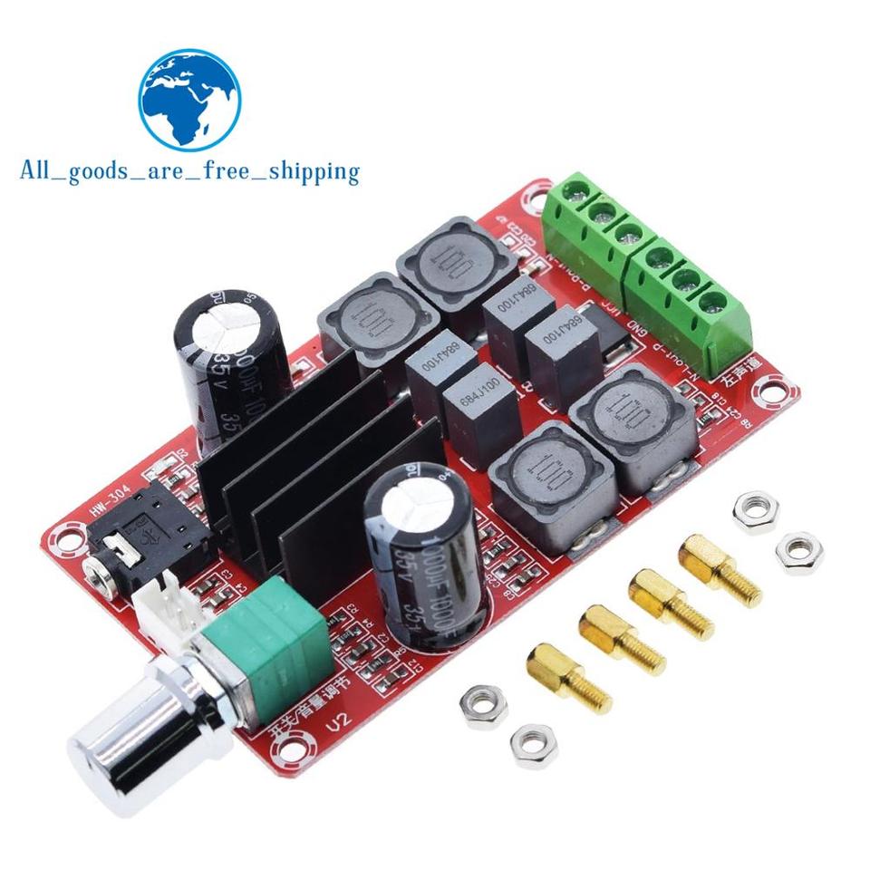 

Цифровой усилитель TZT 2*50 Вт TDA3116D2