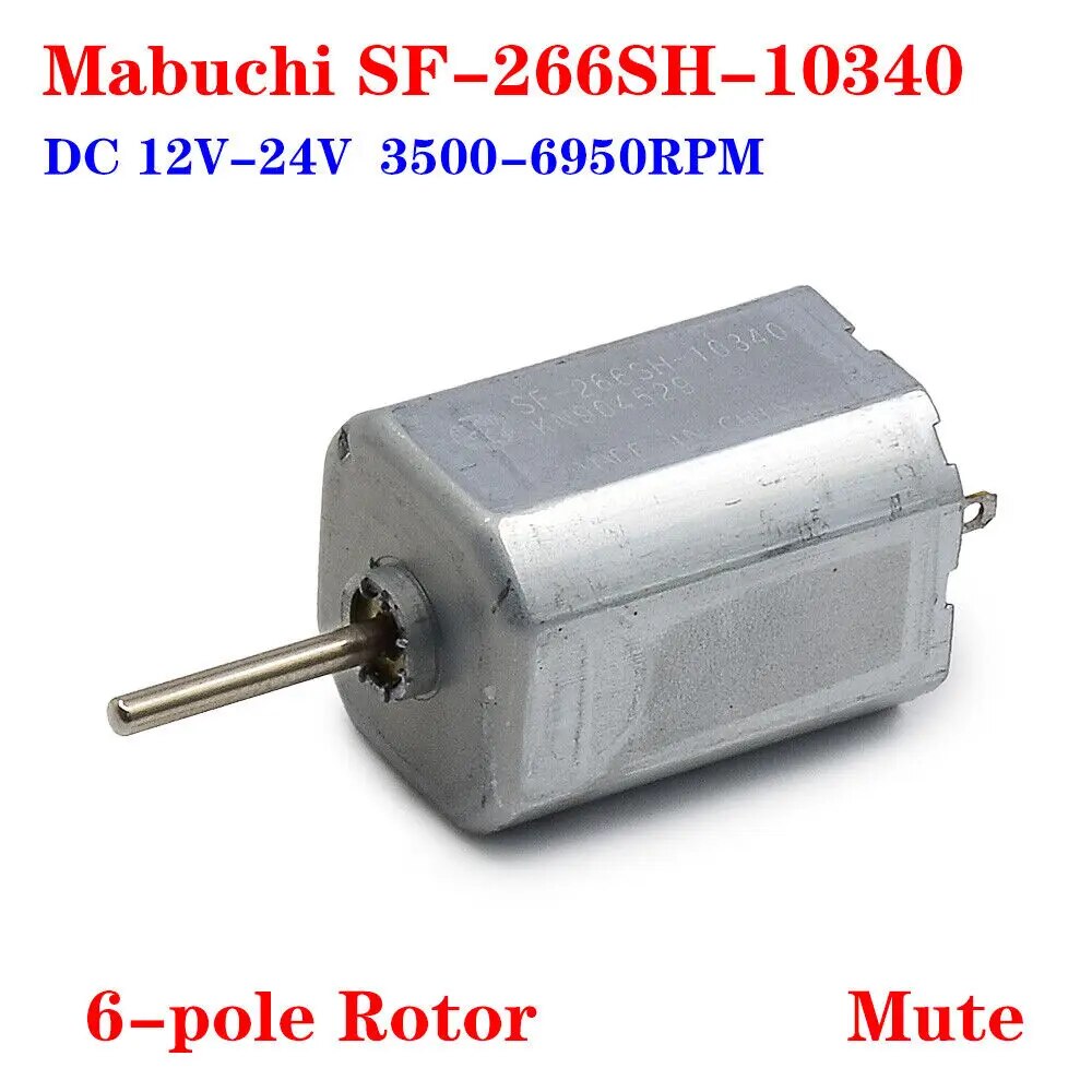 

Б/у электродвигатель Mabuchi SF-266SH-10340 6-24В