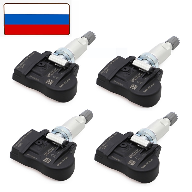 

4 шт./лот для Mazda 2, 3, 5, 6, CX-5 CX5, модель CX6, CX-6 CX9, фотоэлемент, модель CX7 TPMS, датчик давления в шинах BHB637140A, 433 МГц