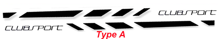 

2 шт. наклейка Clubsport Performance для Volkswagen Golf 7 8 MK7 MK8 GTI Estate RLine Alltrack GTD GTE