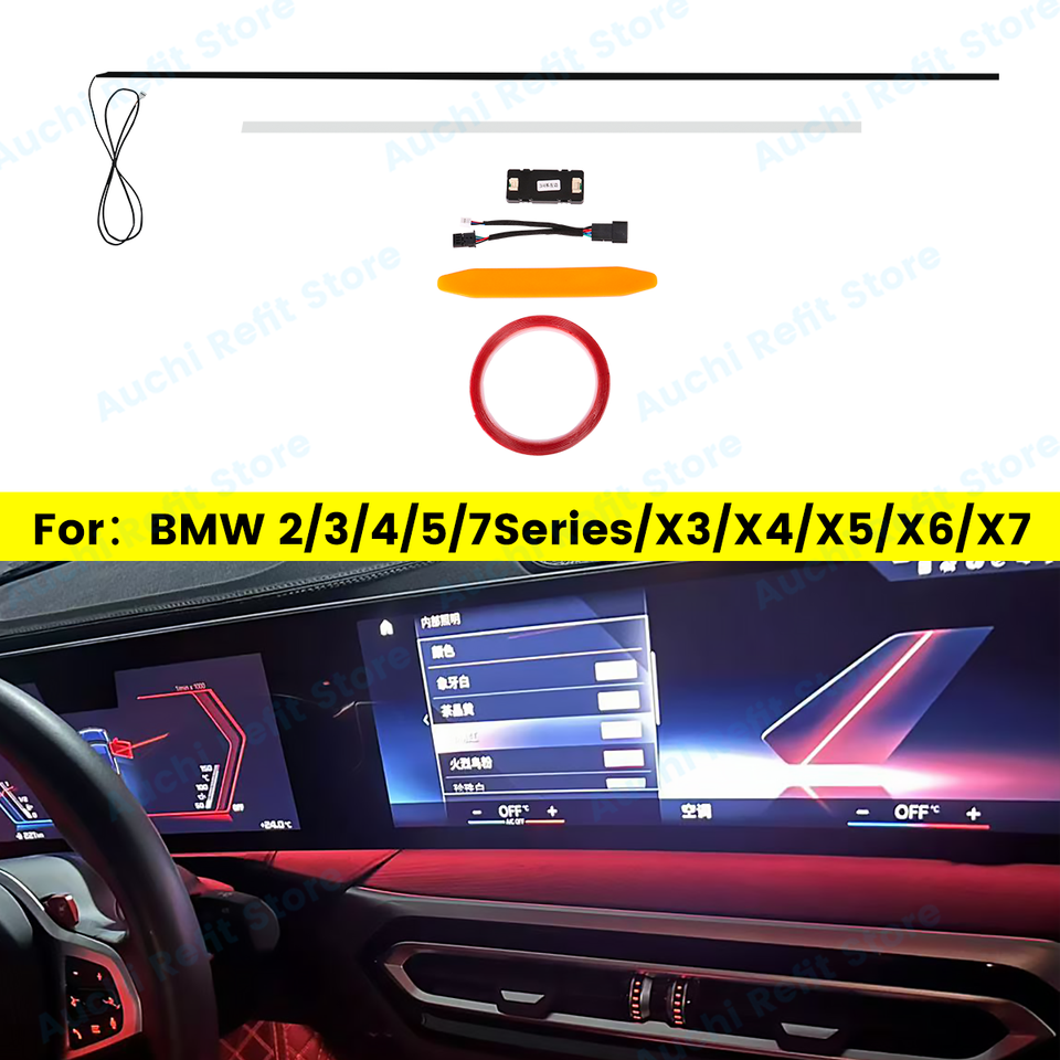 

Светодиодный светильник для BMW Instrument Ambient Light для BMW 2/3/4/7 серии X5 X6 X7 M3 M4 G20 G22 G80 G82 Dalian Screen Ambient Lighting