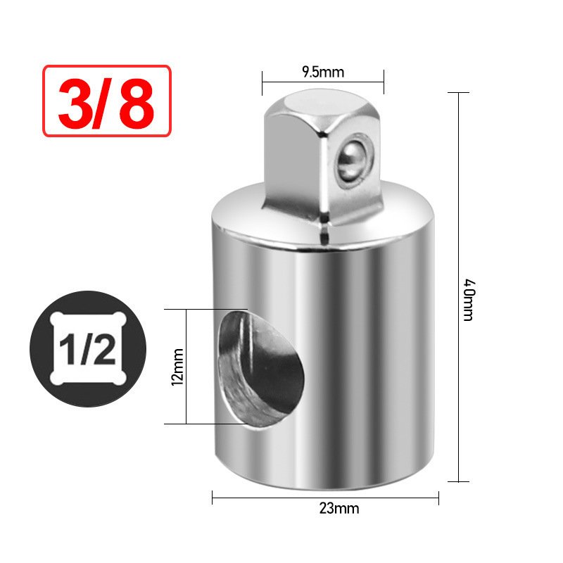 

WELIBA Адаптер с храповым механизмом 1/4" 3/8" 1/2"