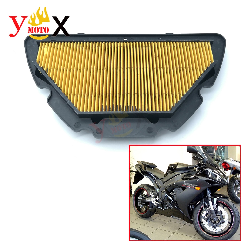 

Для Yamaha R1 YZF-R1 2004 2005 2006 04-06 Sport Superbike мотоциклетный хлопковый газовый воздушный фильтр воздухозаборная система очистки