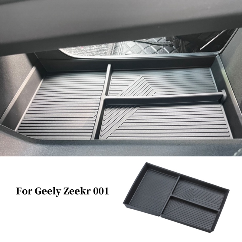 

Аксессуары для Geely Zeekr 001, 2021-2024, автомобильный Стайлинг, нижний ящик для хранения с центральным управлением, органайзер для хранения с центральным управлением