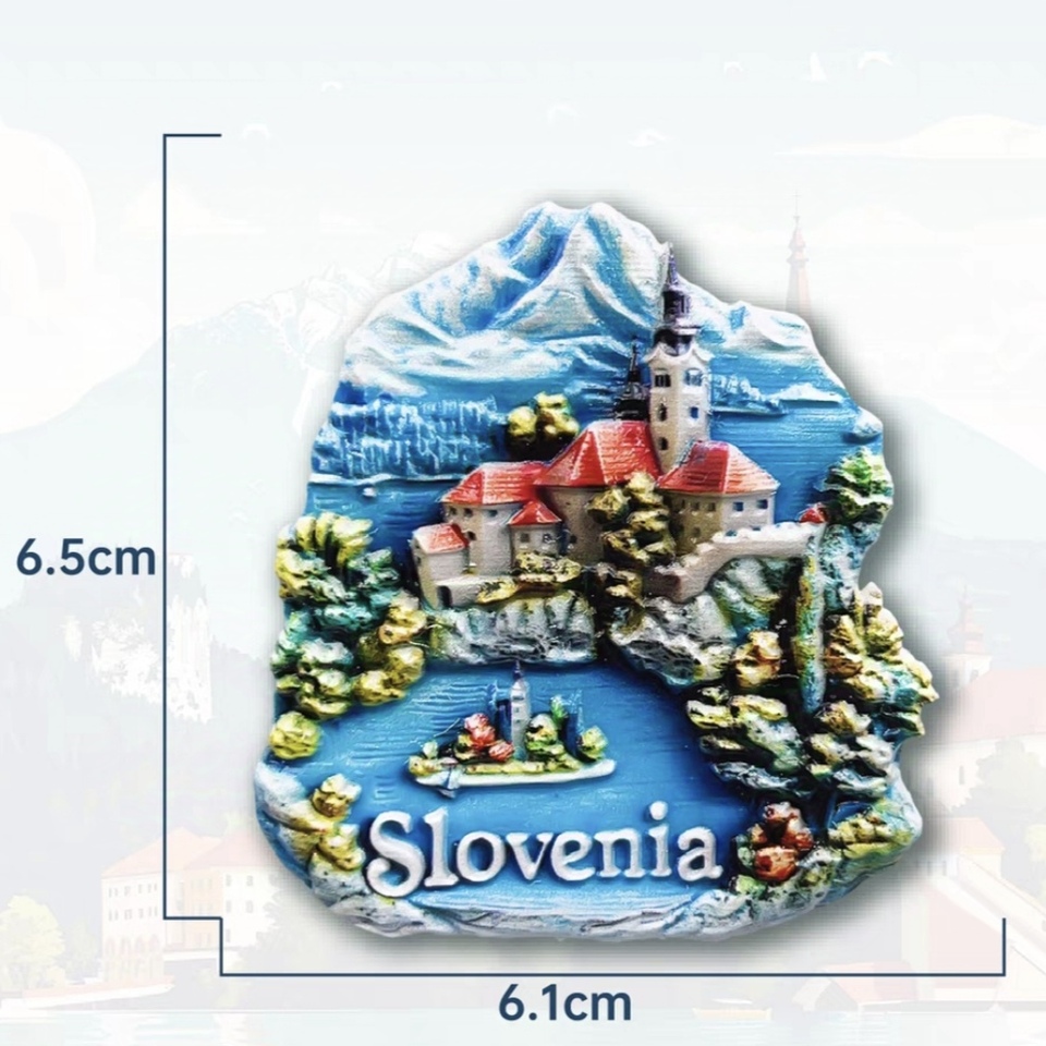 

3D магниты из смолы "Европа"