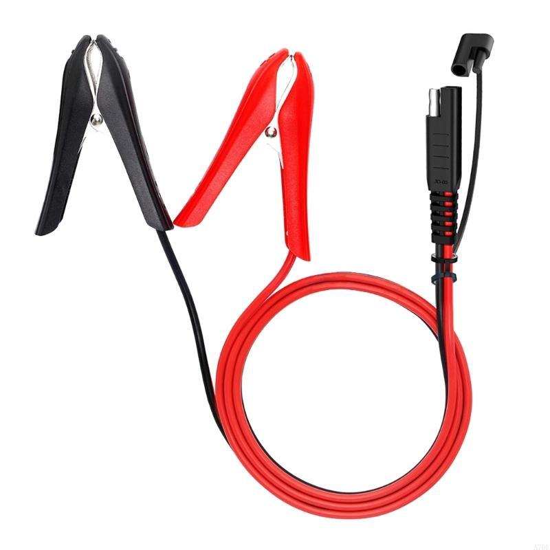 

A70F 2FT 16AWG Clip к удлинительному кабелю разъема SAE, кабель адаптера быстрого выпуска 12 В,