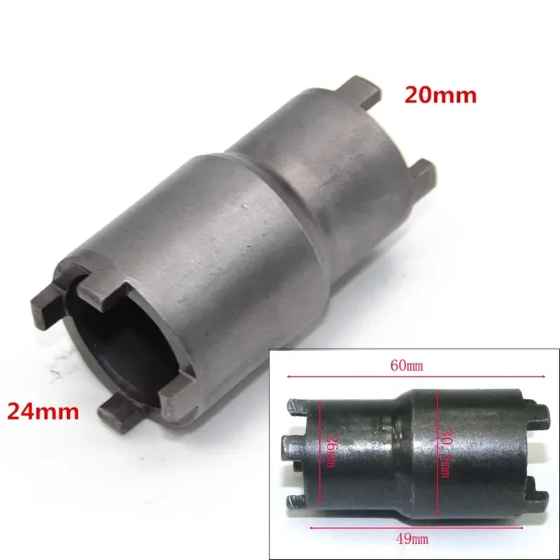 

Съемник маховика скутера для мотоцикла 27 мм 24 мм 16 мм для 50cc 125cc 139QMB 152qmi 157qmj CS WY125 Инструмент для ремонта мотоциклов