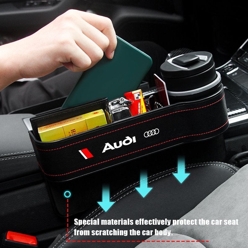 

Ящик для хранения автомобильного сиденья 1/2 шт. подходит для Audi A3 A4 B5 B6 B8 A3 8P 8V 8L A5 A6 C6 C5 A1 A7 A8 Q2 Q3 TT