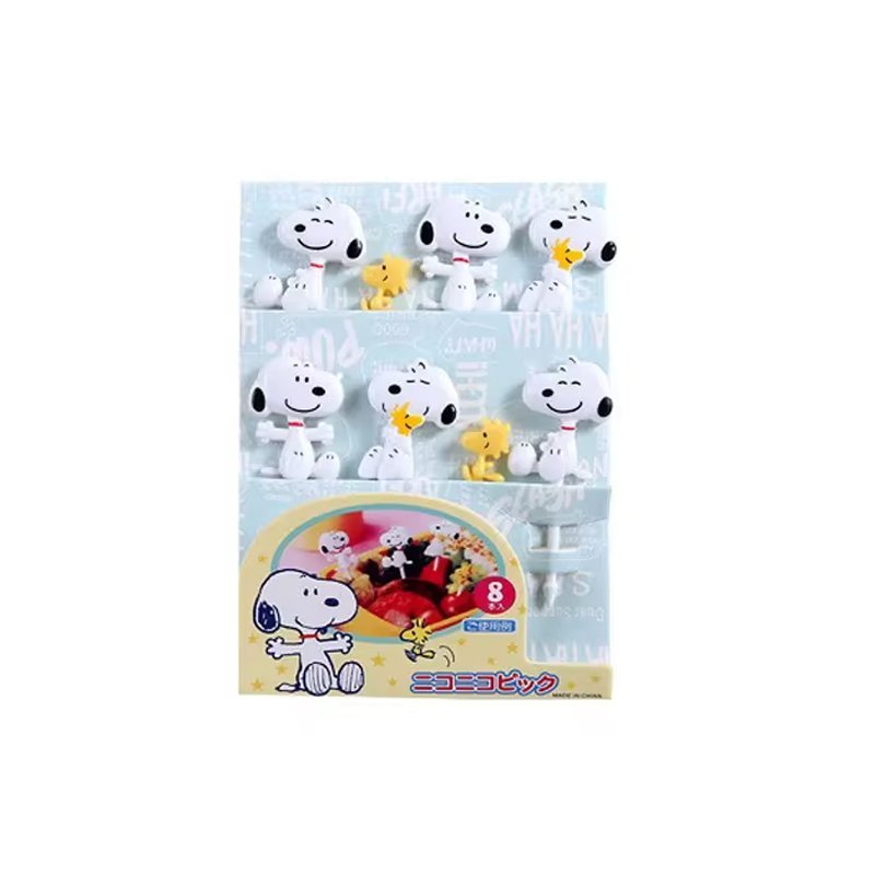 

MINISO мультяшная вилка для фруктов 8 шт.